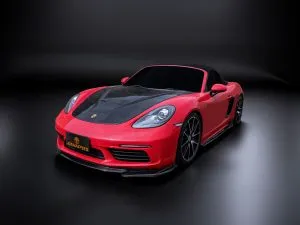 Porsche 718 Cayman and Boxster ARMASPEED Carbon Fiber Aerodynamic kit