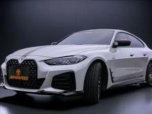 Alternative view of BMW G26 ARMASPEED Carbon Fiber Aerodynamic Kit