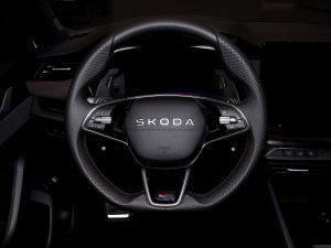 SKODA ARMASPEED Carbon Fiber / Aluminum Alloy Wheel Paddle Shifters - Image 4